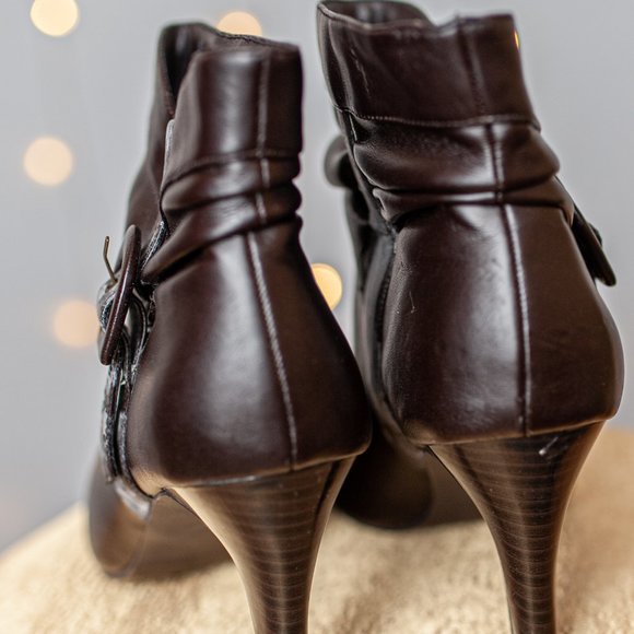 Judith Leather Boots size 9.5 - Picture 5 of 8